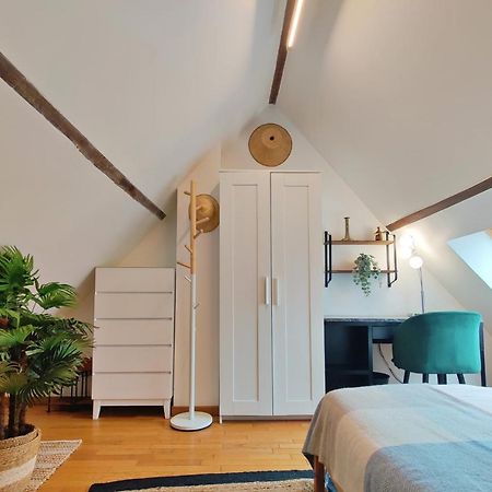 Art & Curiosity Cabinet Style Appartement With Paris View, Villa Des Ammonites Meudon Extérieur photo