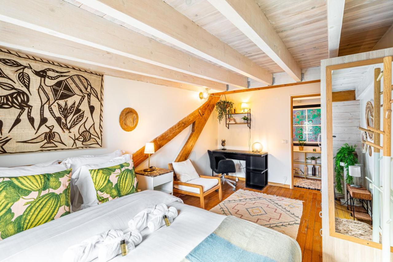 Art & Curiosity Cabinet Style Appartement With Paris View, Villa Des Ammonites Meudon Extérieur photo