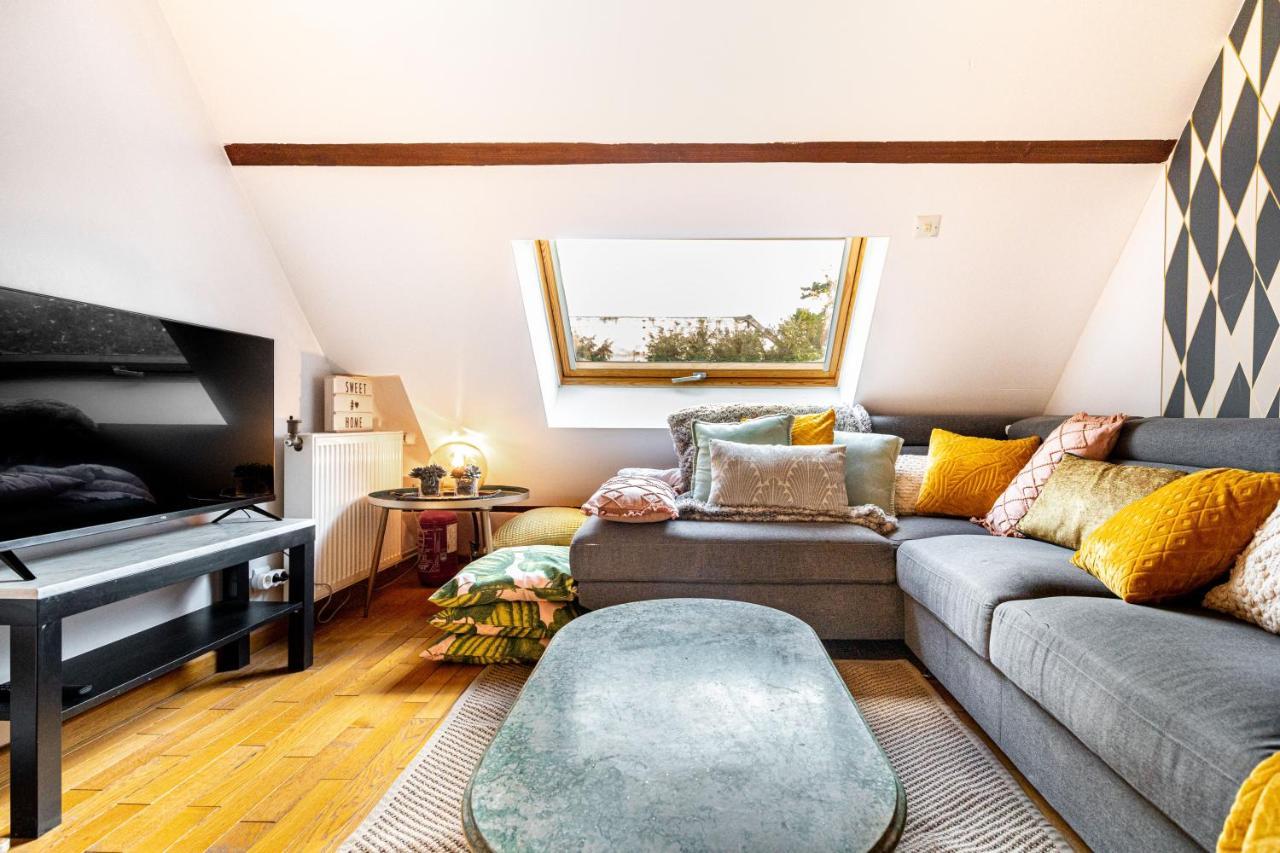 Art & Curiosity Cabinet Style Appartement With Paris View, Villa Des Ammonites Meudon Extérieur photo